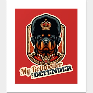 Guard Rottweiler Posters and Art